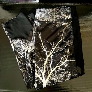 2 pairs workout spandex leggings